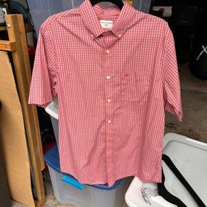 Dockers Button Down Shirt Gingham Pattern